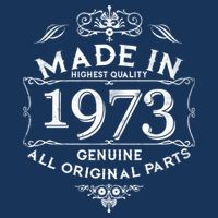 Made In Highest Quality Genuine All Original Parts 1973 50th Birthday 16 in Basic Backpack