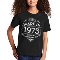 Made In Highest Quality Genuine All Original Parts 1973 50th Birthday Kids T-Shirt