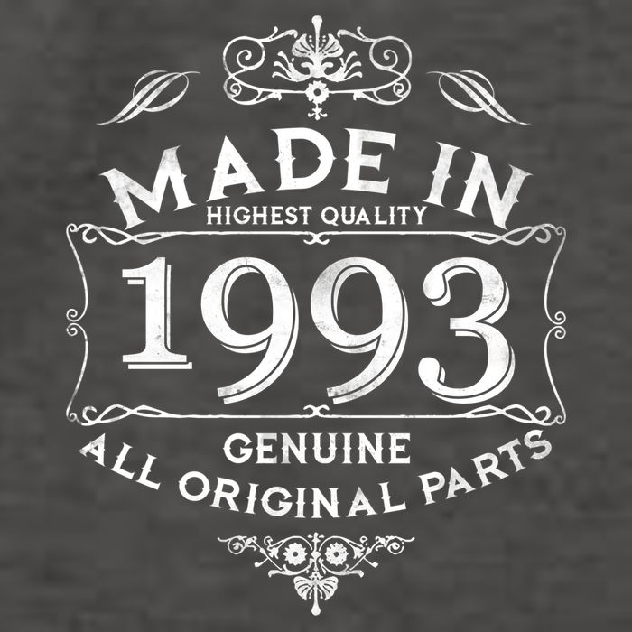 Made In Highest Quality Genuine All Original Parts 1993 30th Birthday Vector Backpack