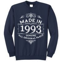 Made In Highest Quality Genuine All Original Parts 1993 30th Birthday Sweatshirt