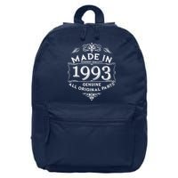 Made In Highest Quality Genuine All Original Parts 1993 30th Birthday 16 in Basic Backpack