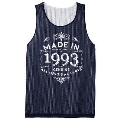 Made In Highest Quality Genuine All Original Parts 1993 30th Birthday Mesh Reversible Basketball Jersey Tank