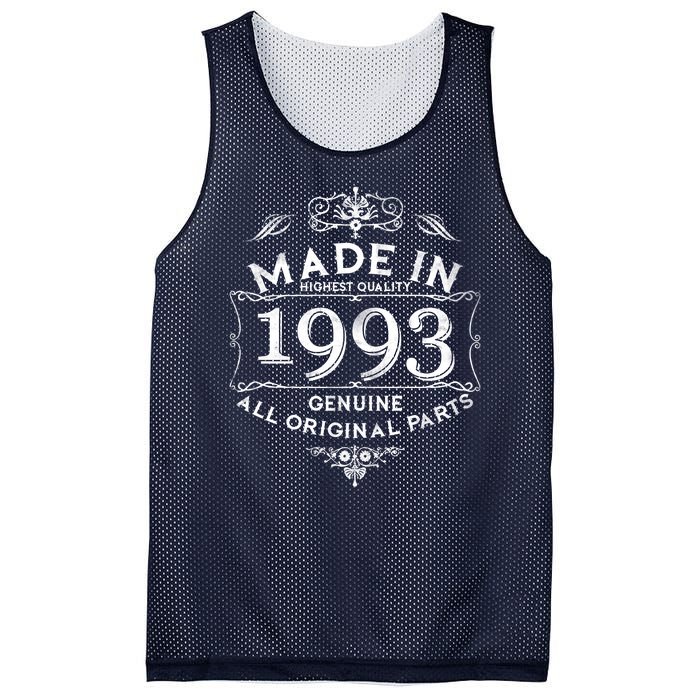 Made In Highest Quality Genuine All Original Parts 1993 30th Birthday Mesh Reversible Basketball Jersey Tank