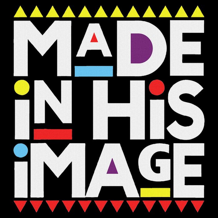 Made In His That Image , Funny Made In His That Image Button