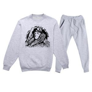 Mulch Is Here 2024 Since 1982 Premium Crewneck Sweatsuit Set