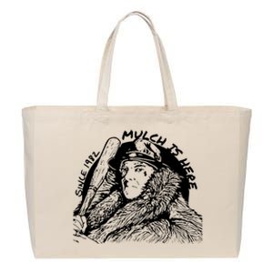 Mulch Is Here 2024 Since 1982 Cotton Canvas Jumbo Tote