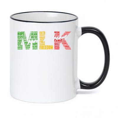 Mlk I Have A Dream 11oz Black Color Changing Mug