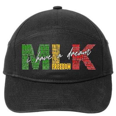 Mlk I Have A Dream 7-Panel Snapback Hat
