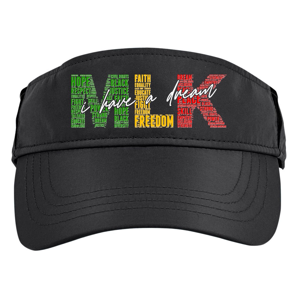 Mlk I Have A Dream Adult Drive Performance Visor