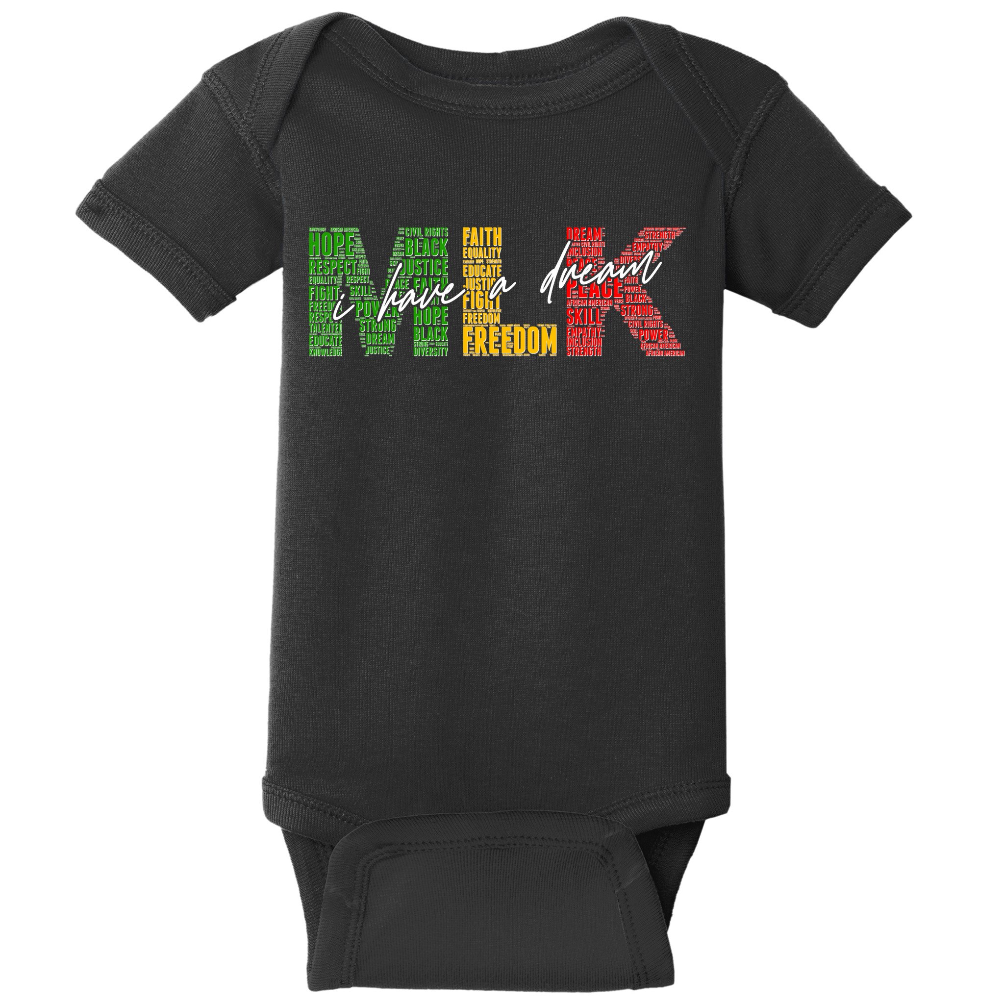 Mlk I Have A Dream Baby Bodysuit