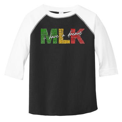 Mlk I Have A Dream Toddler Fine Jersey T-Shirt