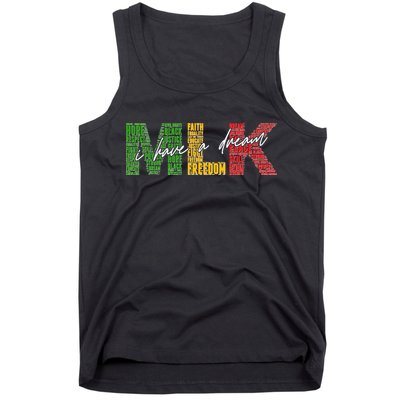 Mlk I Have A Dream Tank Top