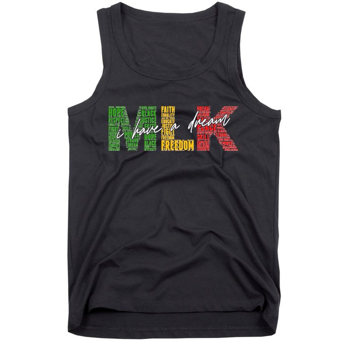 Mlk I Have A Dream Tank Top