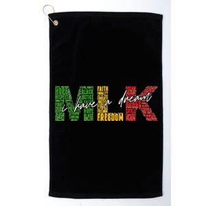 Mlk I Have A Dream Platinum Collection Golf Towel