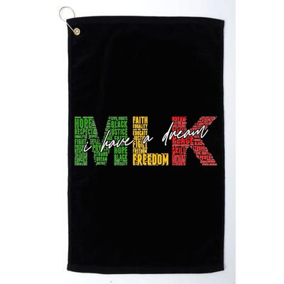 Mlk I Have A Dream Golf Towel