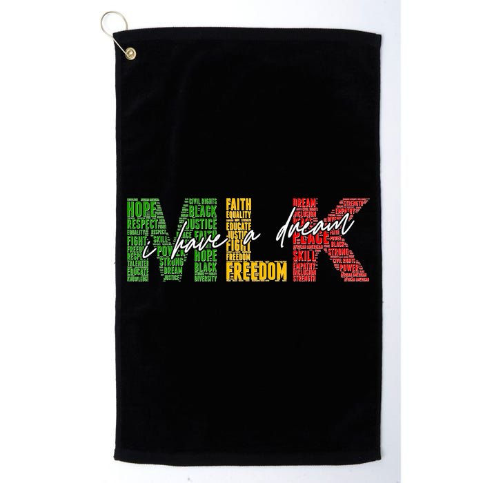 Mlk I Have A Dream Golf Towel