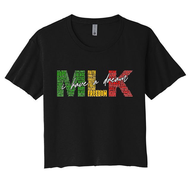 Mlk I Have A Dream Crop Top