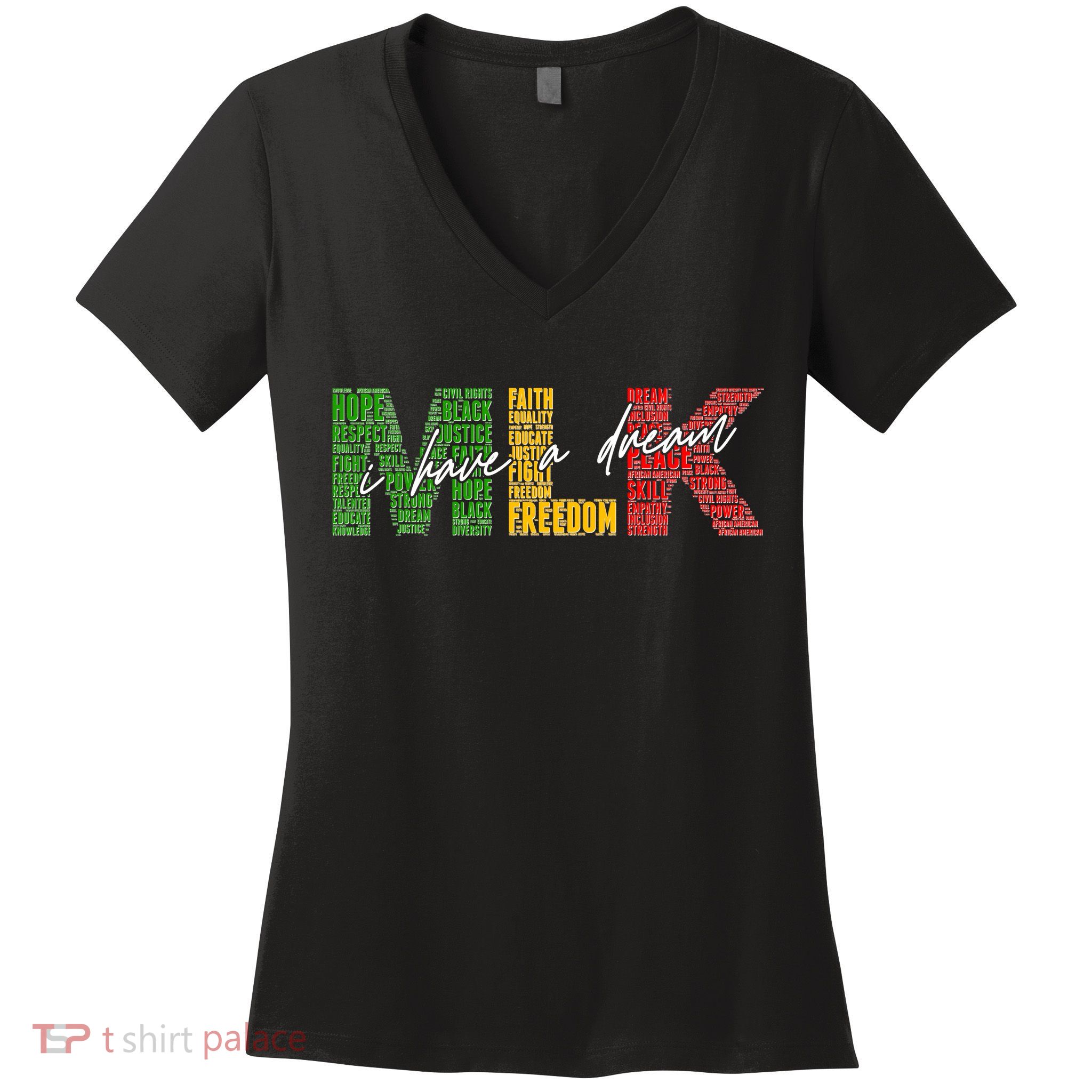 Mlk I Have A Dream Women's V-Neck T-Shirt