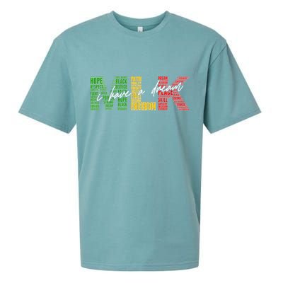 Mlk I Have A Dream Sueded Cloud Jersey T-Shirt