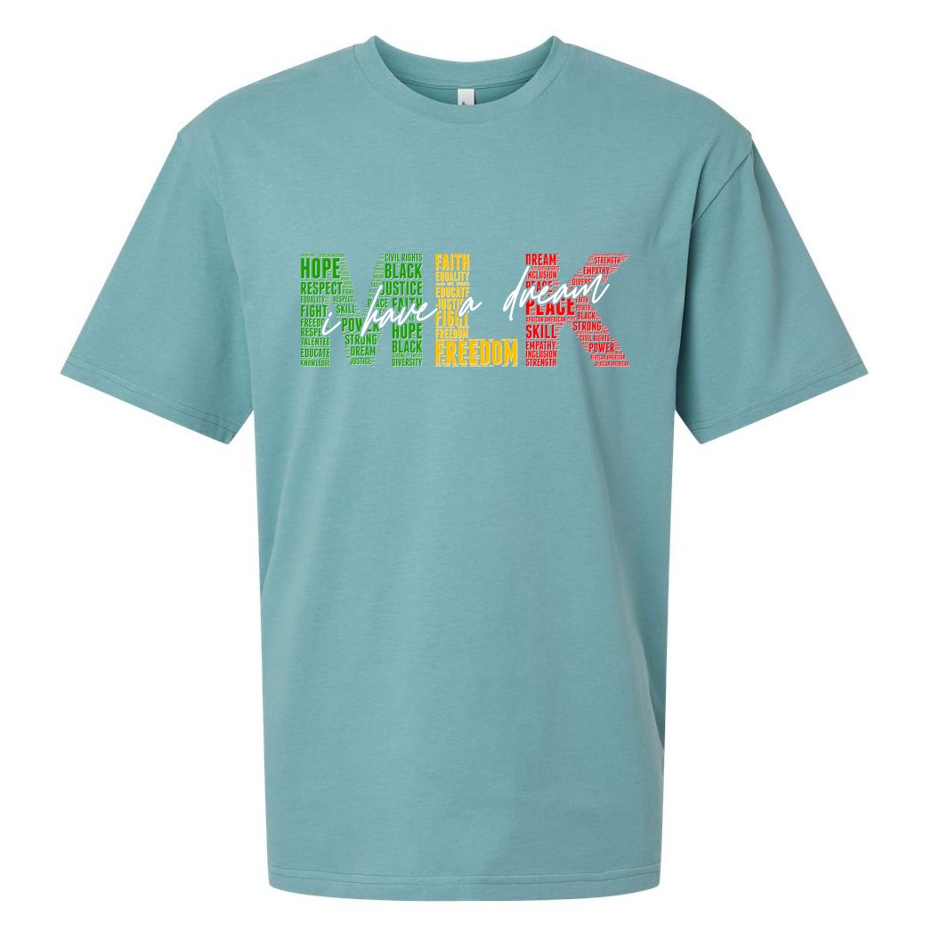Mlk I Have A Dream Sueded Cloud Jersey T-Shirt