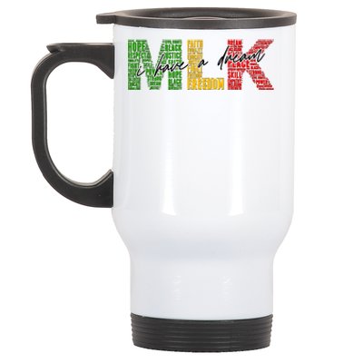 Mlk I Have A Dream Stainless Steel Travel Mug