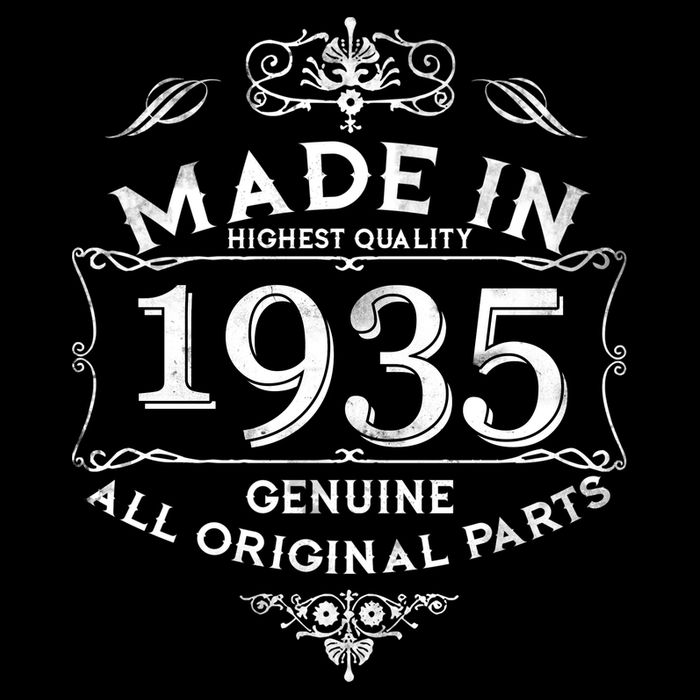 Made In Highest Quality Genuine All Original Parts 1935 90th Birthday 16 in Basic Backpack
