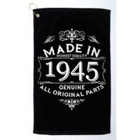 Made In Highest Quality Genuine All Original Parts 1945 80th Birthday Golf Towel