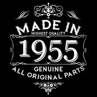 Made In Highest Quality Genuine All Original Parts 1955 70th Birthday Wool Snapback Cap