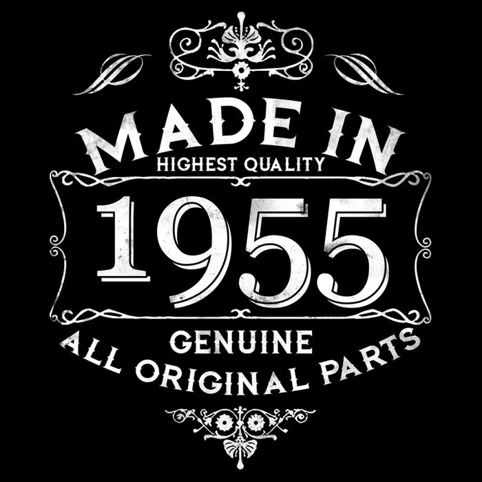 Made In Highest Quality Genuine All Original Parts 1955 70th Birthday Wool Snapback Cap