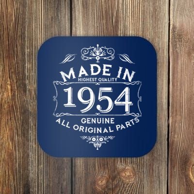 Made In Highest Quality Genuine All Original Parts 1954 70th Birthday Coaster