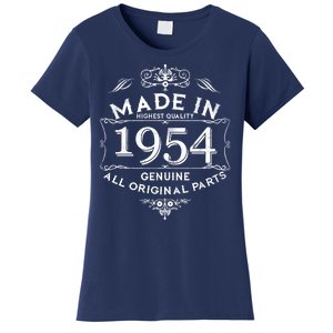 Made In Highest Quality Genuine All Original Parts 1954 70th Birthday Women's T-Shirt