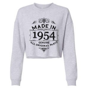 Made In Highest Quality Genuine All Original Parts 1954 70th Birthday Cropped Pullover Crew