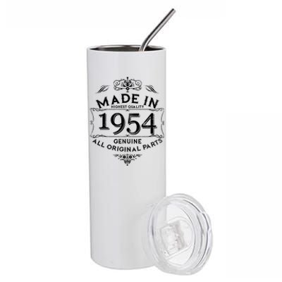 Made In Highest Quality Genuine All Original Parts 1954 70th Birthday Stainless Steel Tumbler