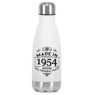 Made In Highest Quality Genuine All Original Parts 1954 70th Birthday Stainless Steel Insulated Water Bottle