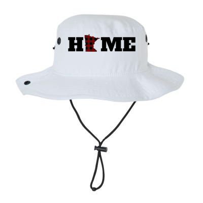 Minnesota Is Home Buffalo Plaid State Pride Gift Bucket Hat