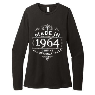 Made In Highest Quality Genuine All Original Parts 1964 60th Birthday Womens CVC Long Sleeve Shirt