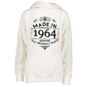 Made In Highest Quality Genuine All Original Parts 1964 60th Birthday Womens Funnel Neck Pullover Hood