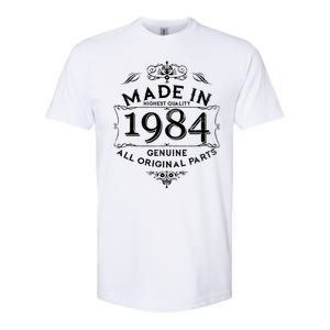 Made In Highest Quality Genuine All Original Parts 1984 40th Birthday Softstyle® CVC T-Shirt