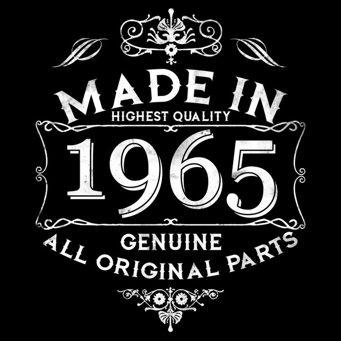 Made In Highest Quality Genuine All Original Parts 1965 60th Birthday Sustainable Bucket Hat