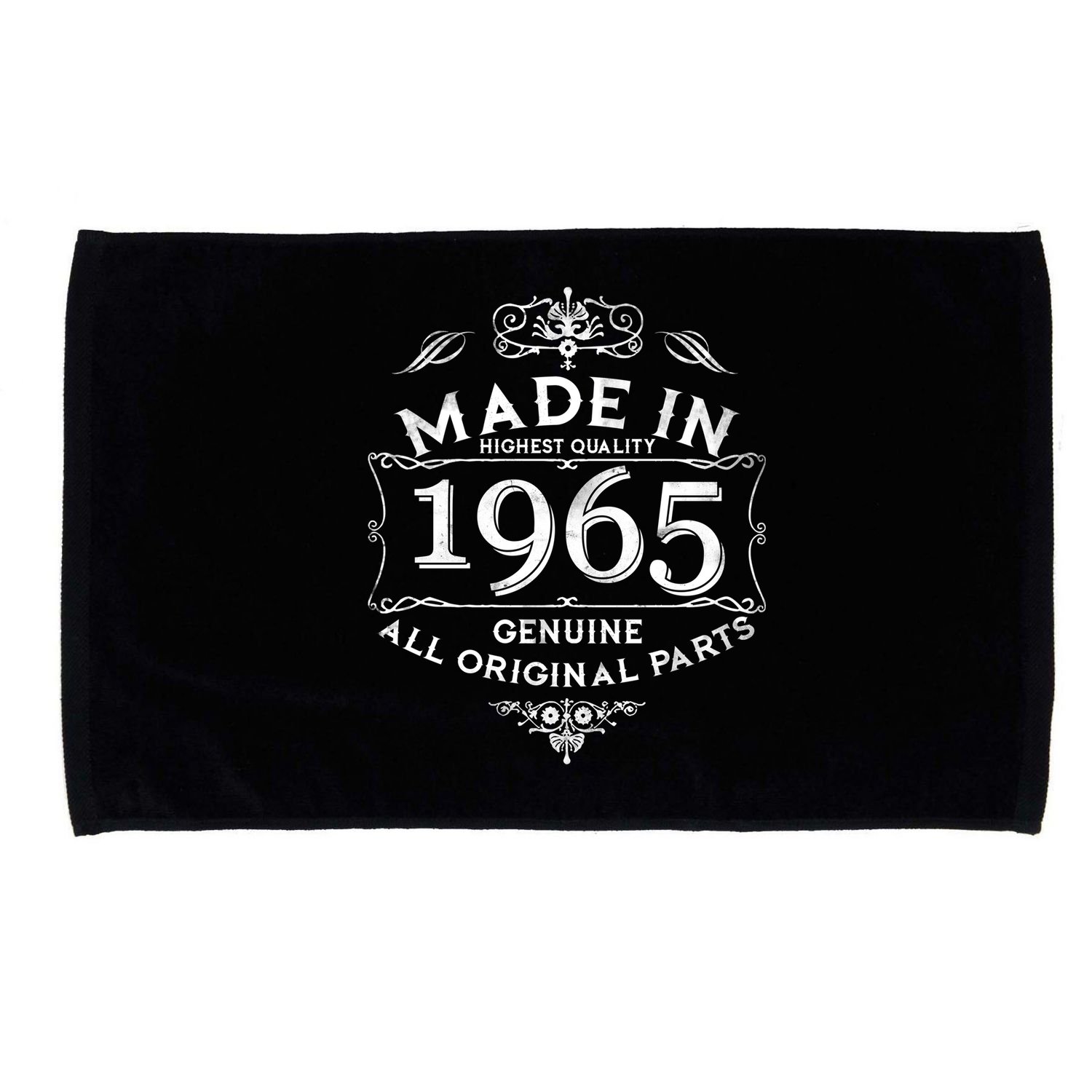 Made In Highest Quality Genuine All Original Parts 1965 60th Birthday Microfiber Hand Towel