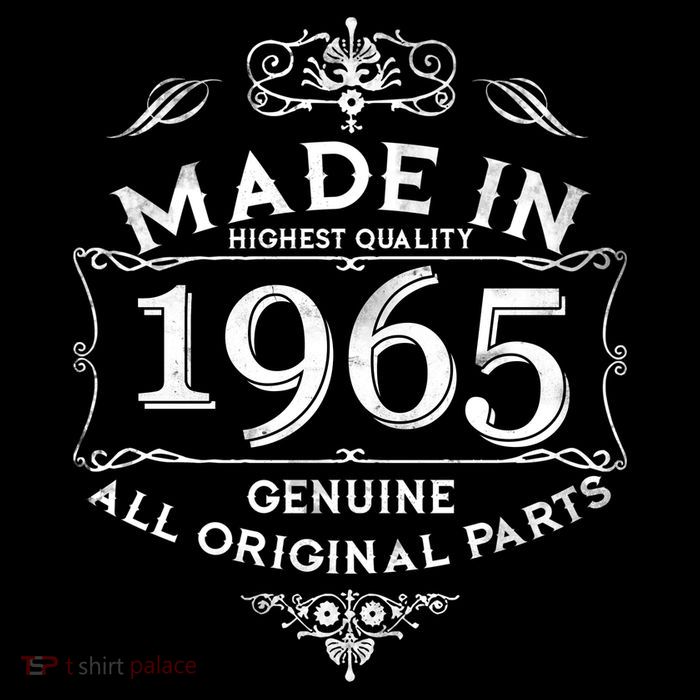 Made In Highest Quality Genuine All Original Parts 1965 60th Birthday Wool Snapback Cap