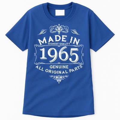 Made In Highest Quality Genuine All Original Parts 1965 60th Birthday Tall T-Shirt