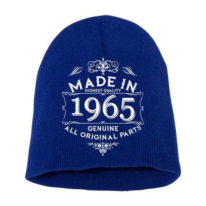 Made In Highest Quality Genuine All Original Parts 1965 60th Birthday Short Acrylic Beanie