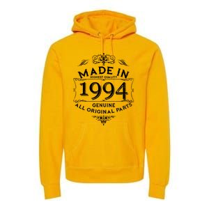 Made In Highest Quality Genuine All Original Parts 1994 30th Birthday Premium Hoodie