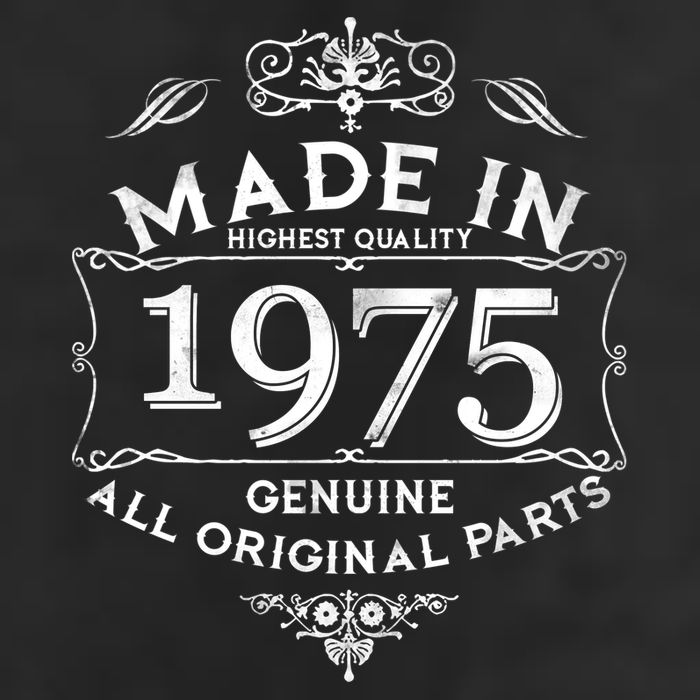 Made In Highest Quality Genuine All Original Parts 1975 50th Birthday Microfiber Hand Towel