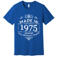 Made In Highest Quality Genuine All Original Parts 1975 50th Birthday Premium T-Shirt