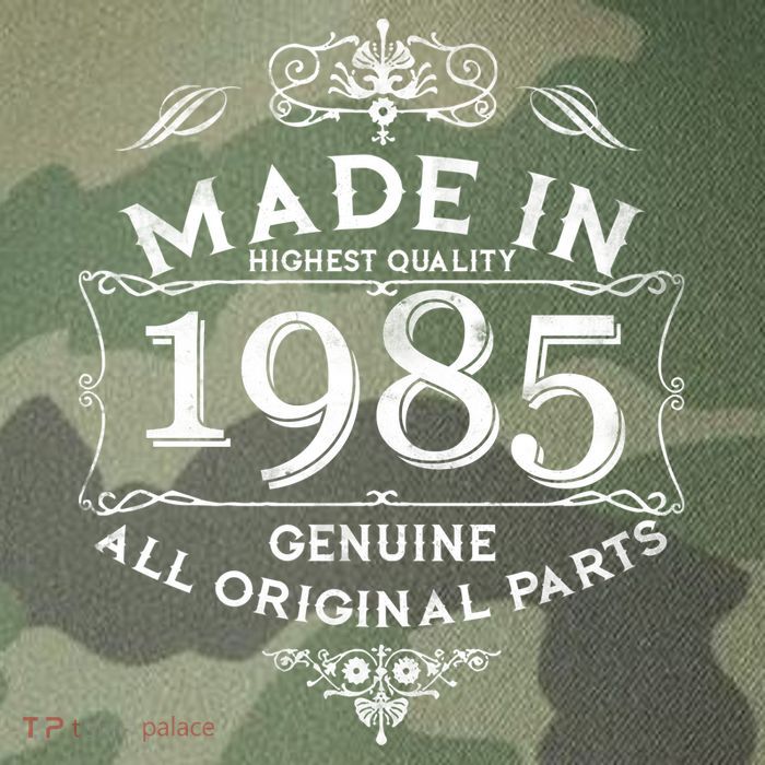 Made In Highest Quality Genuine All Original Parts 1985 40th Birthday Legacy Tie Dye Trucker Hat