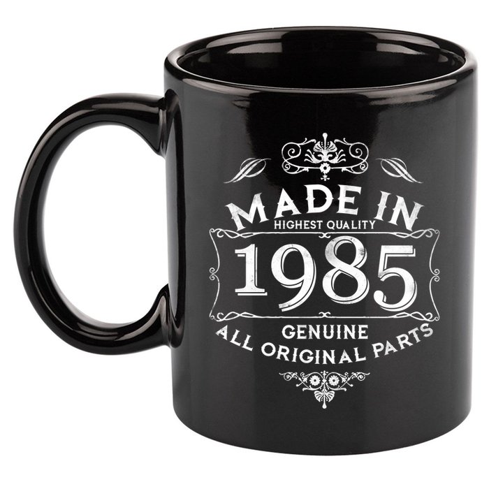 Made In Highest Quality Genuine All Original Parts 1985 40th Birthday 11oz C Handle Ceramic Mug