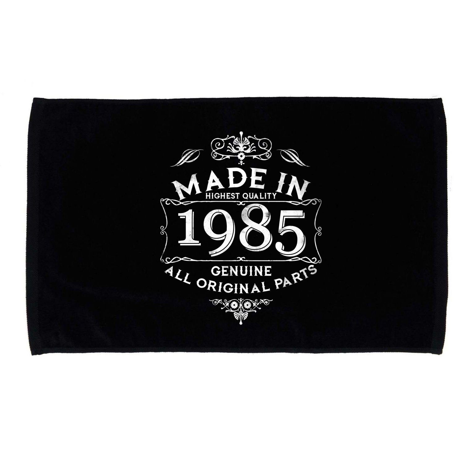 Made In Highest Quality Genuine All Original Parts 1985 40th Birthday Microfiber Hand Towel
