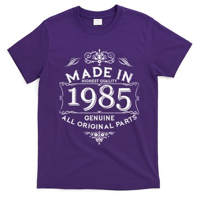Made In Highest Quality Genuine All Original Parts 1985 40th Birthday T-Shirt